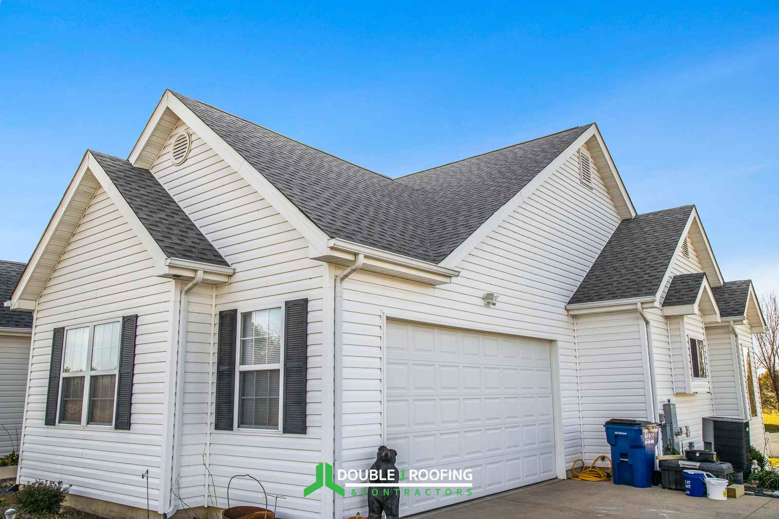 Double J Roofing and Contractors Pewter Gray